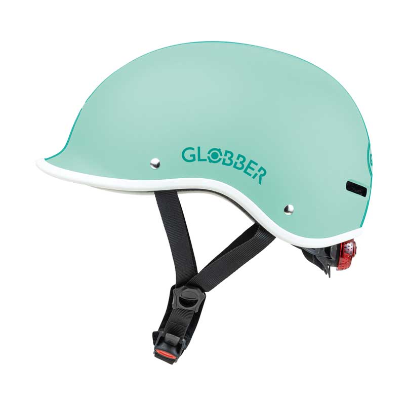 Globber Детска светеща каска Globber Master XS/S (47-51см), ментово-зелена