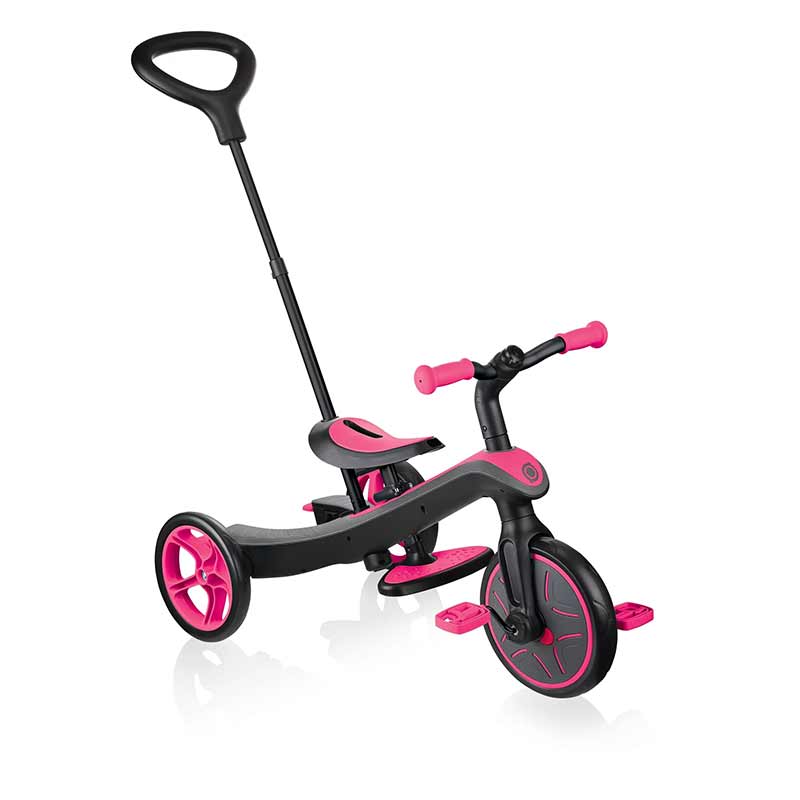 Globber Детска триколка 4 в 1 Globber Trike Explorer, розова