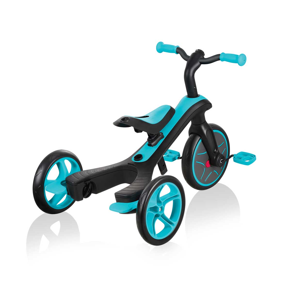 Globber Детска триколка 4 в 1, Globber Trike Explorer синьо-зелена