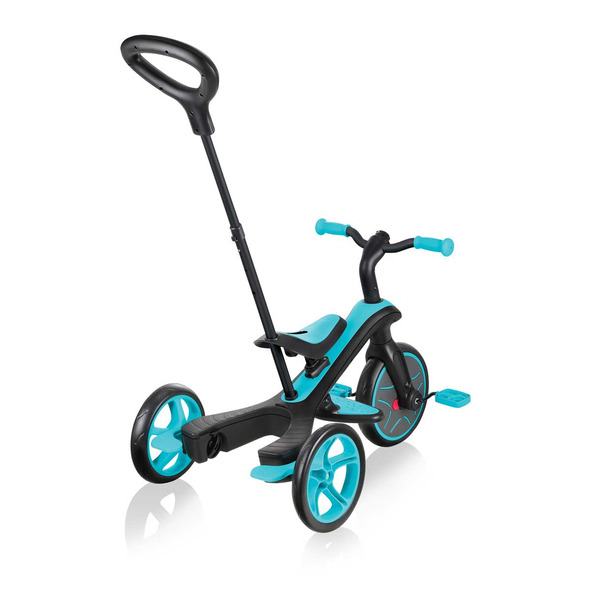 Globber Детска триколка 4 в 1, Globber Trike Explorer синьо-зелена