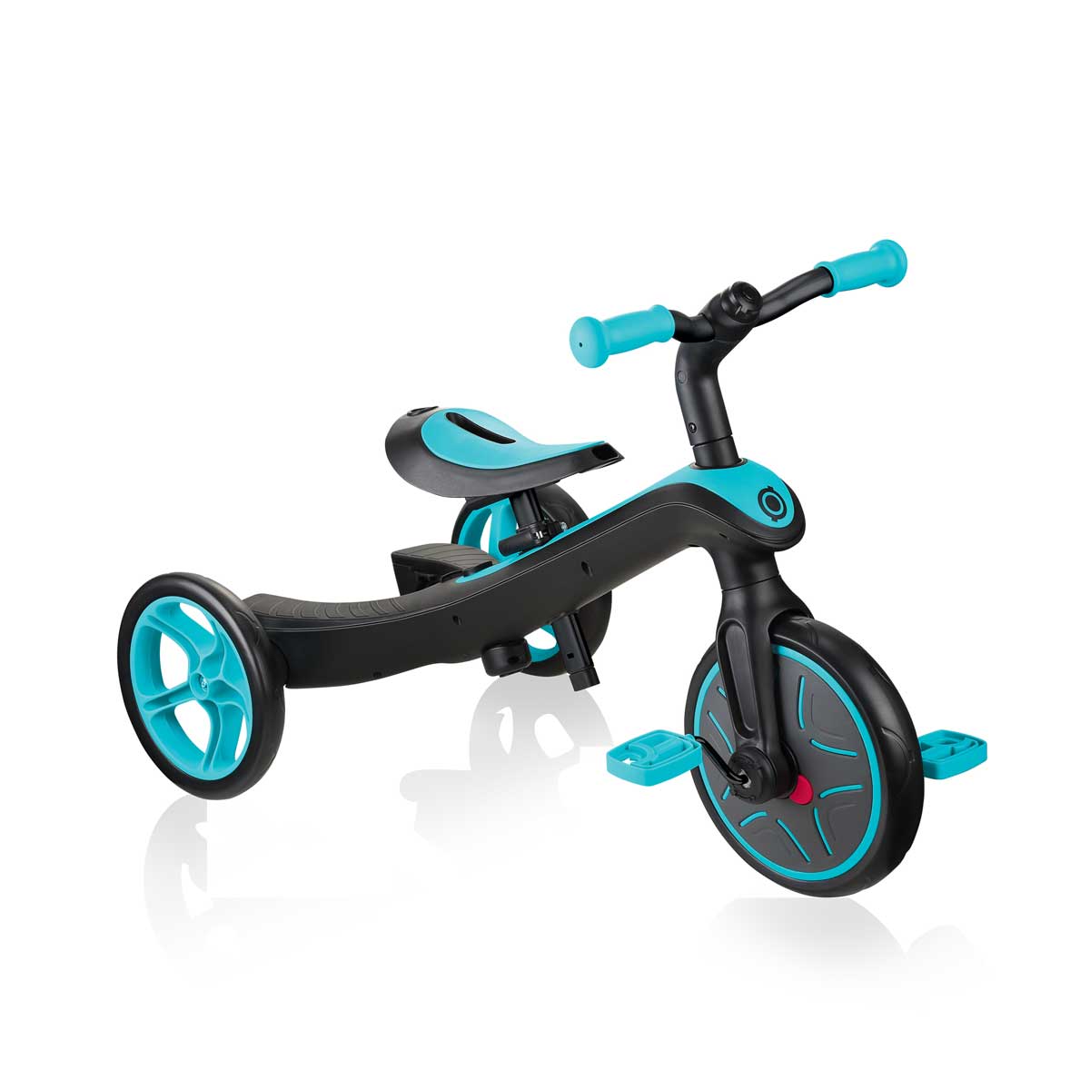 Globber Детска триколка 4 в 1, Globber Trike Explorer синьо-зелена