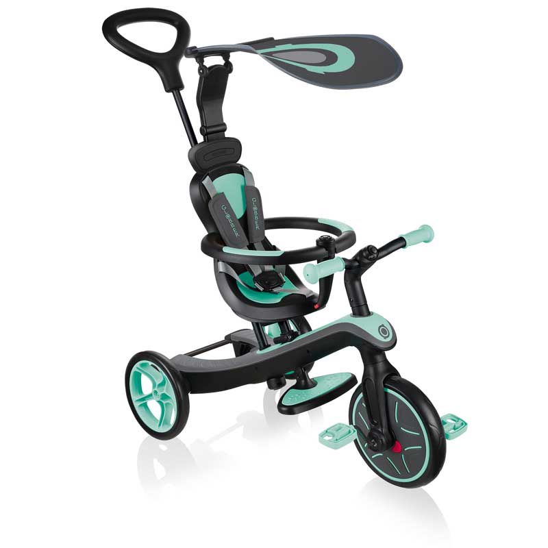 Globber Детска триколка 4в1 Globber Trike Explorer, тюркоаз