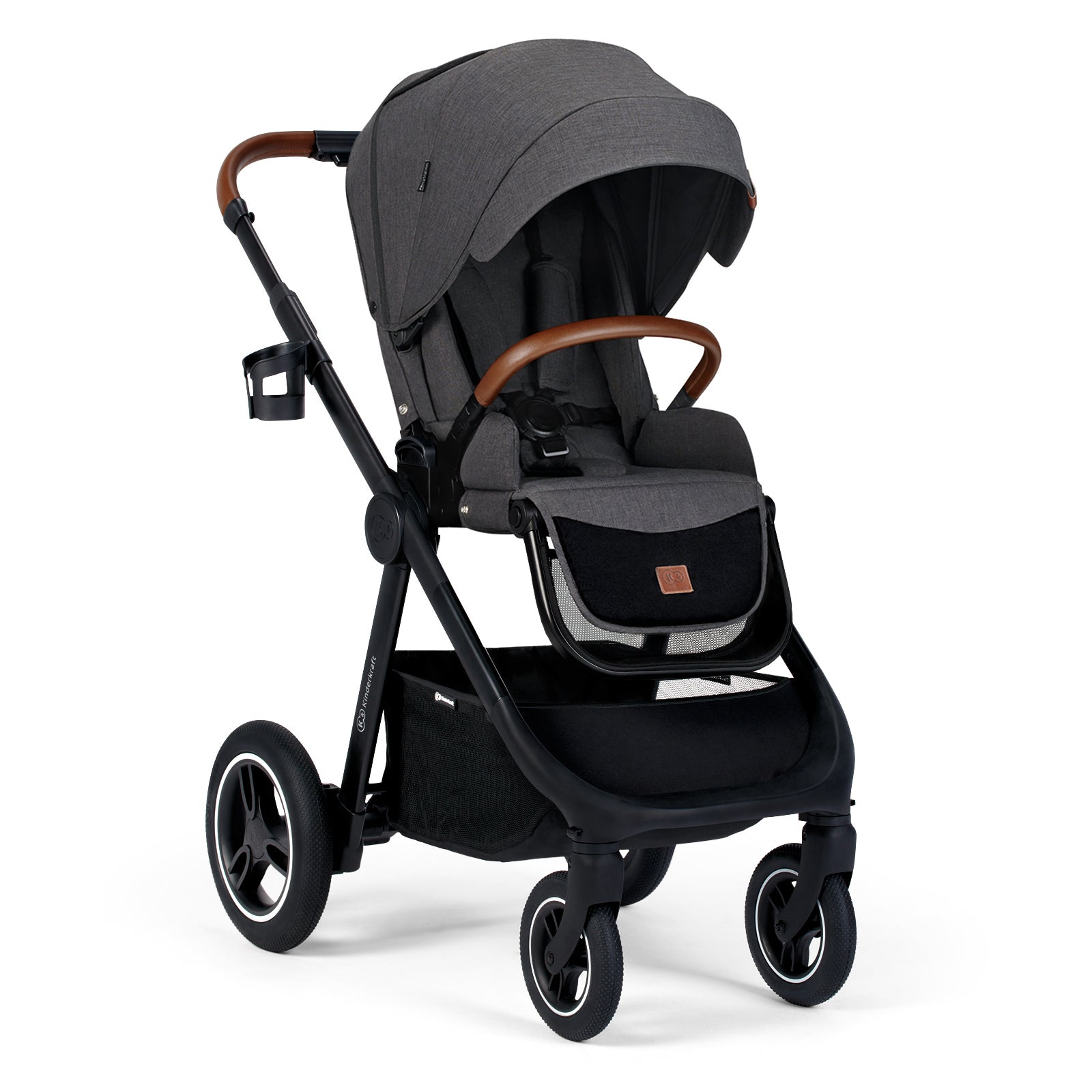 Kinderkraft бебешка количка EVERYDAY 2in1 dark grey