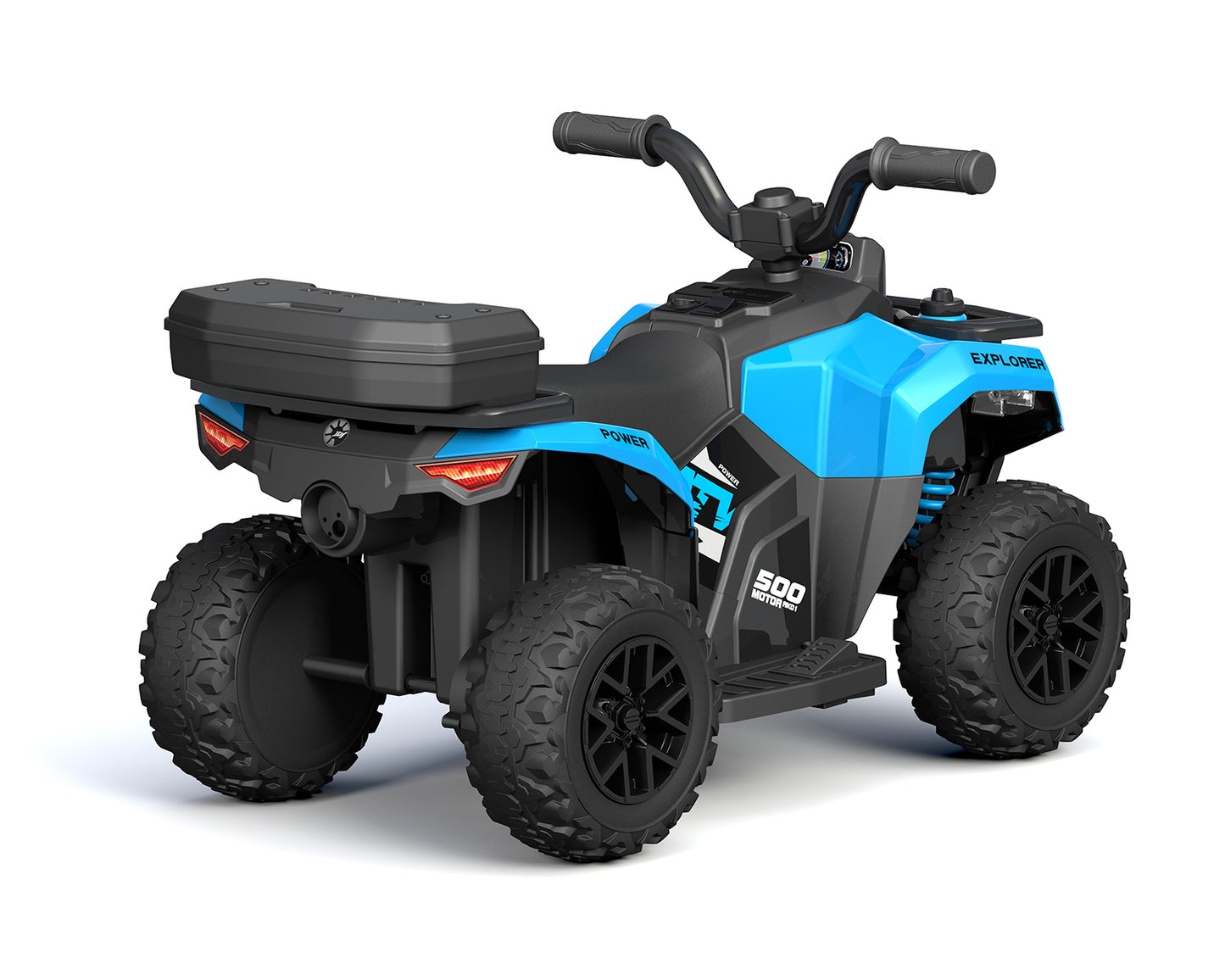 KikkaBoo Акумулаторна кола ATV Master Blue