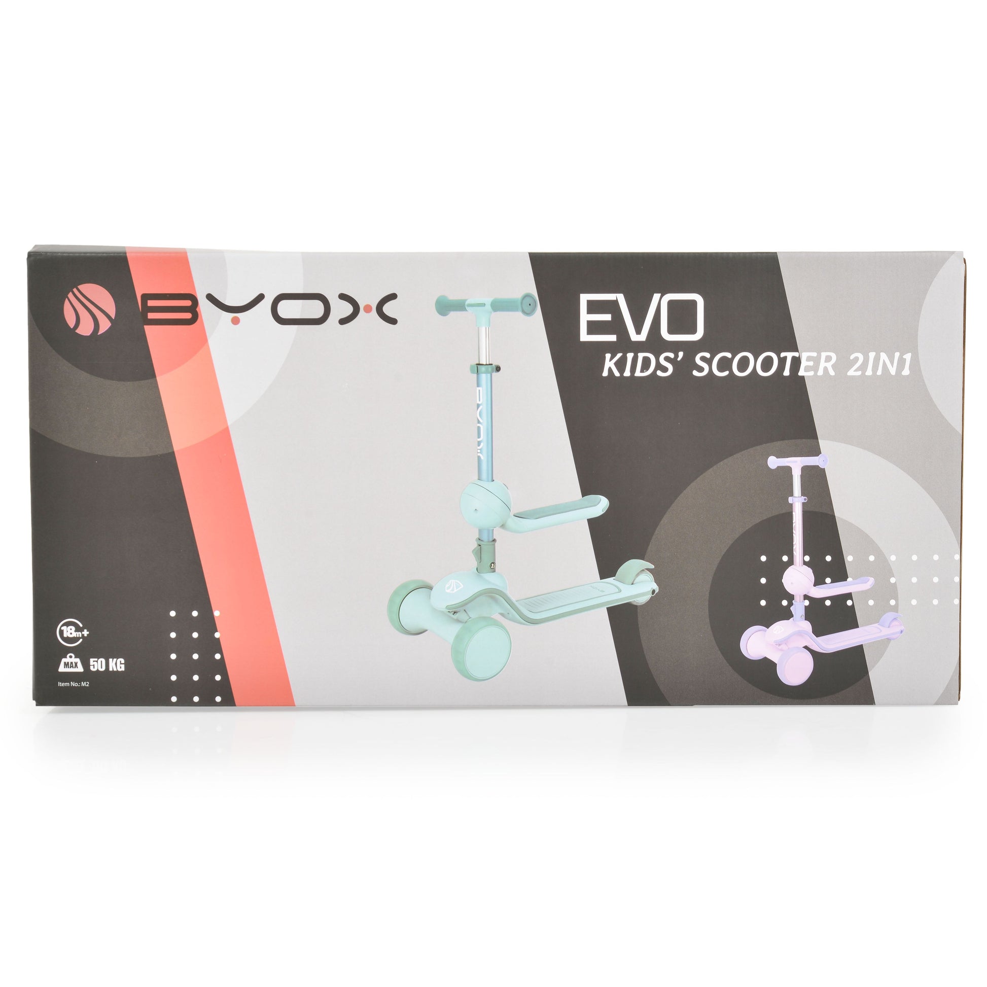 Byox Тротинетка Evo Pink