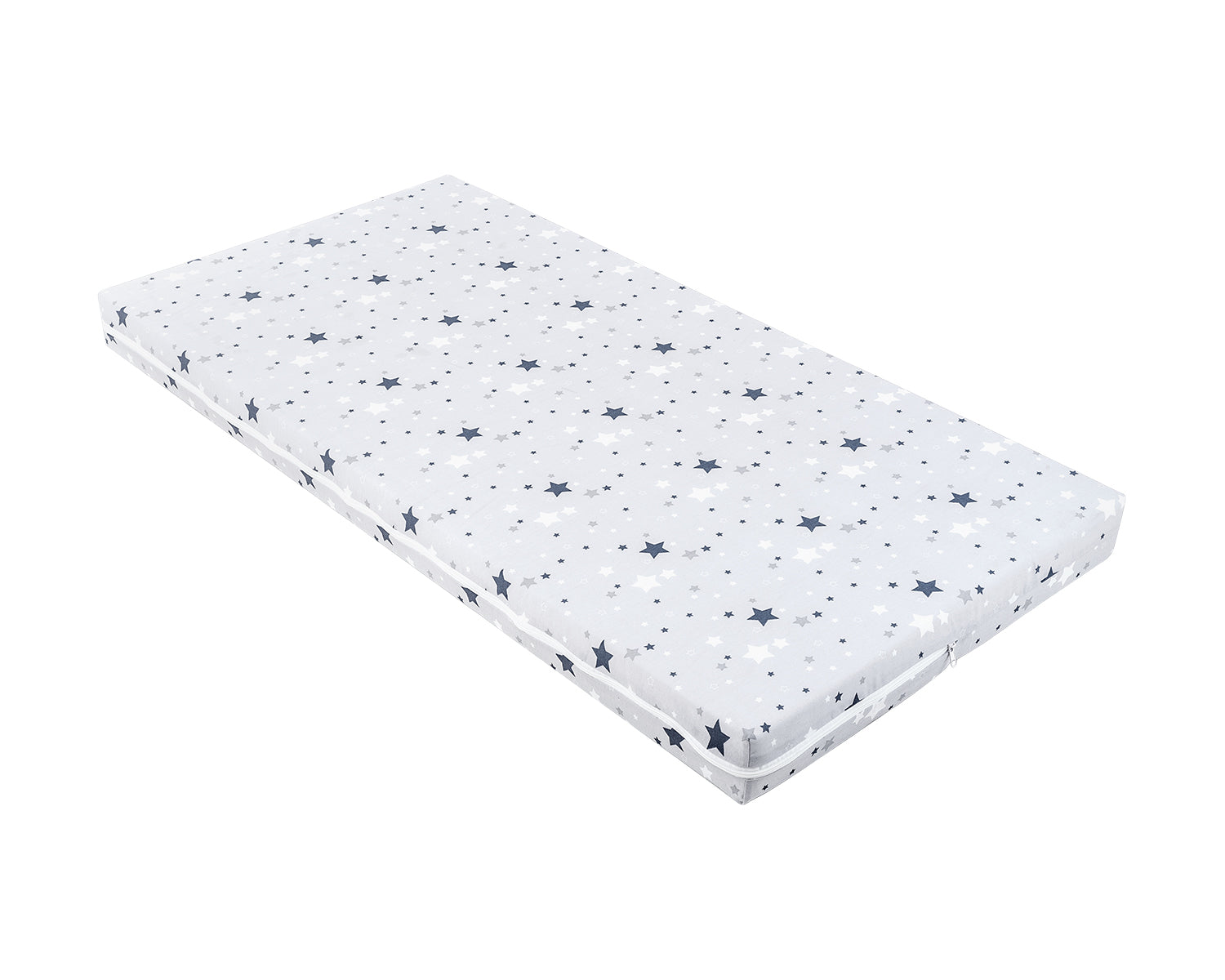 KikkaBoo Матрак Fantasia Plus 70х140x8см Stars Grey