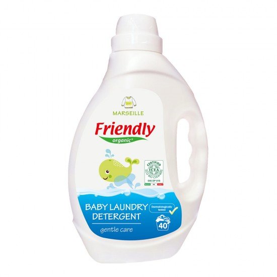 Friendly Organic Бебешки препарат за пране - Марсилия, 2л