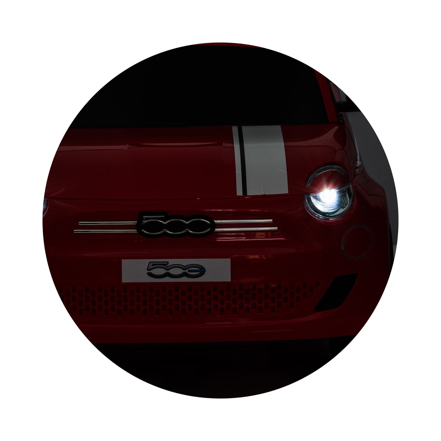 Chipolino Ел.кола FIAT 500 червена