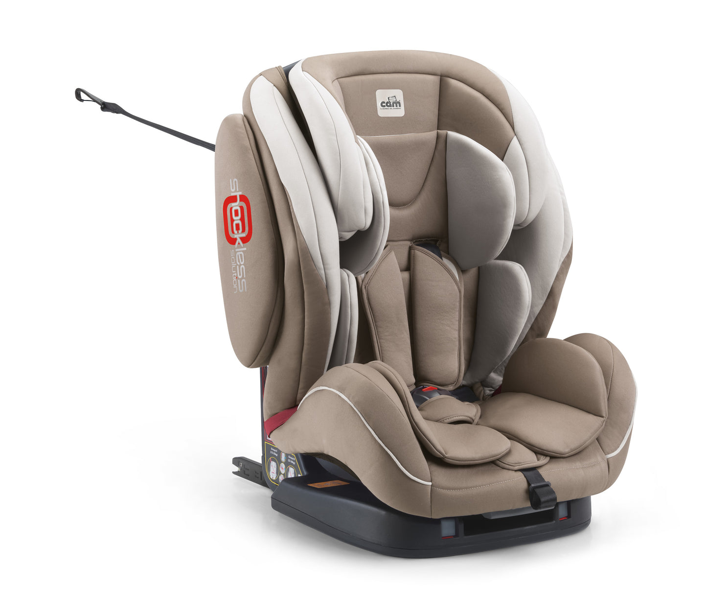 Chipolino Столче за кола "Regolo Isofix"499 капучи