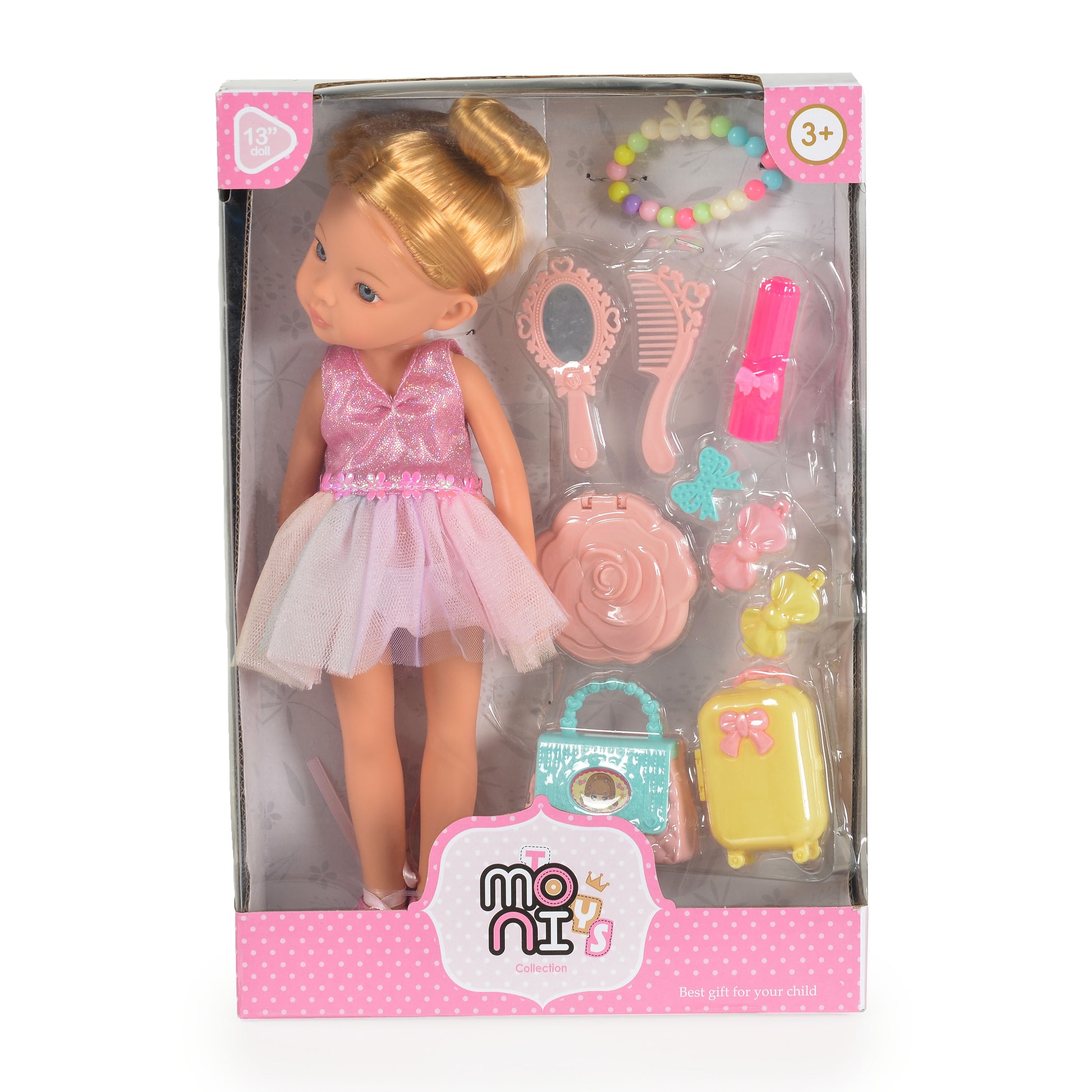 Moni Toys Кукла 33 cm Pretty Doll Set с аксесоари LS1303-2