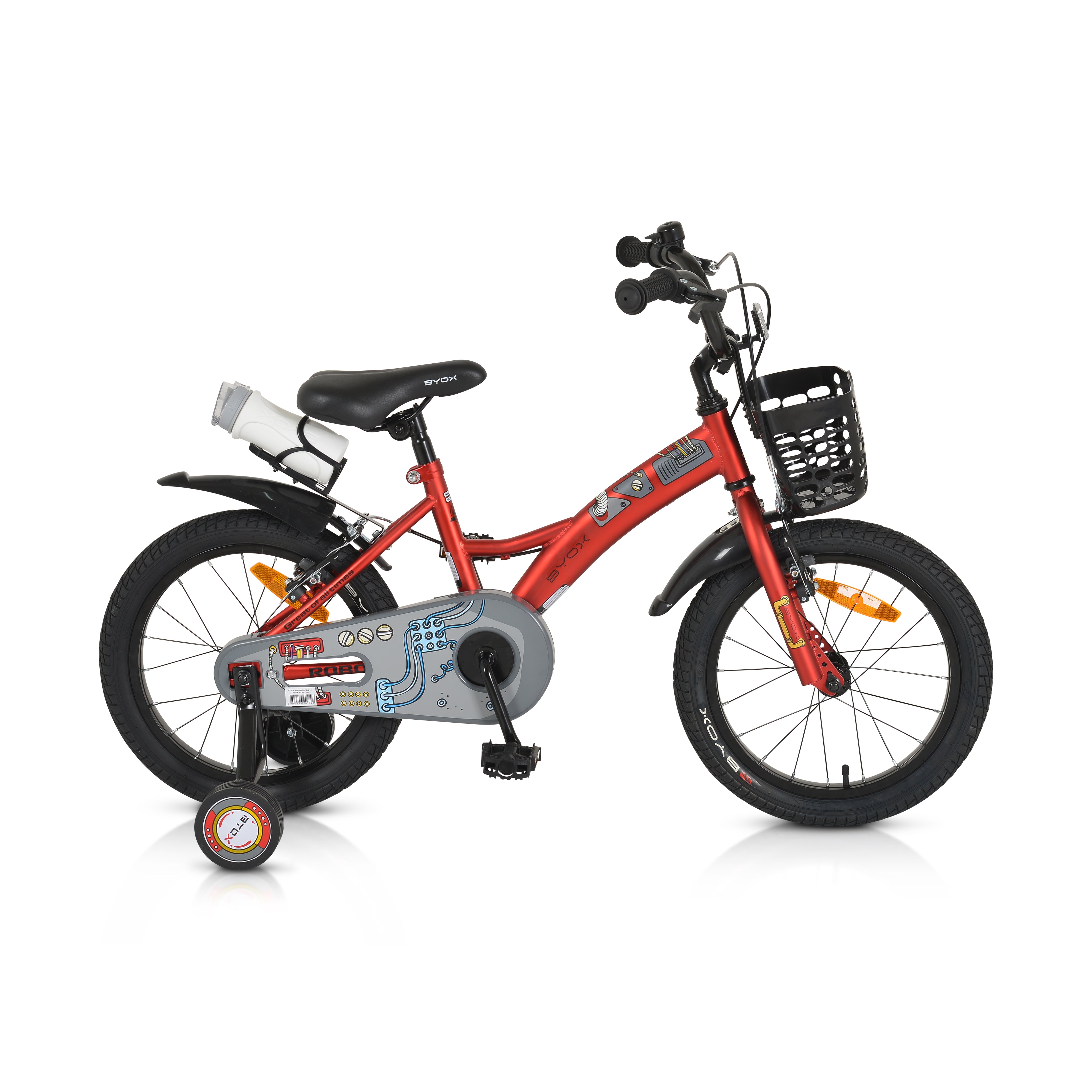 Byox Детски велосипед 16 Robo red