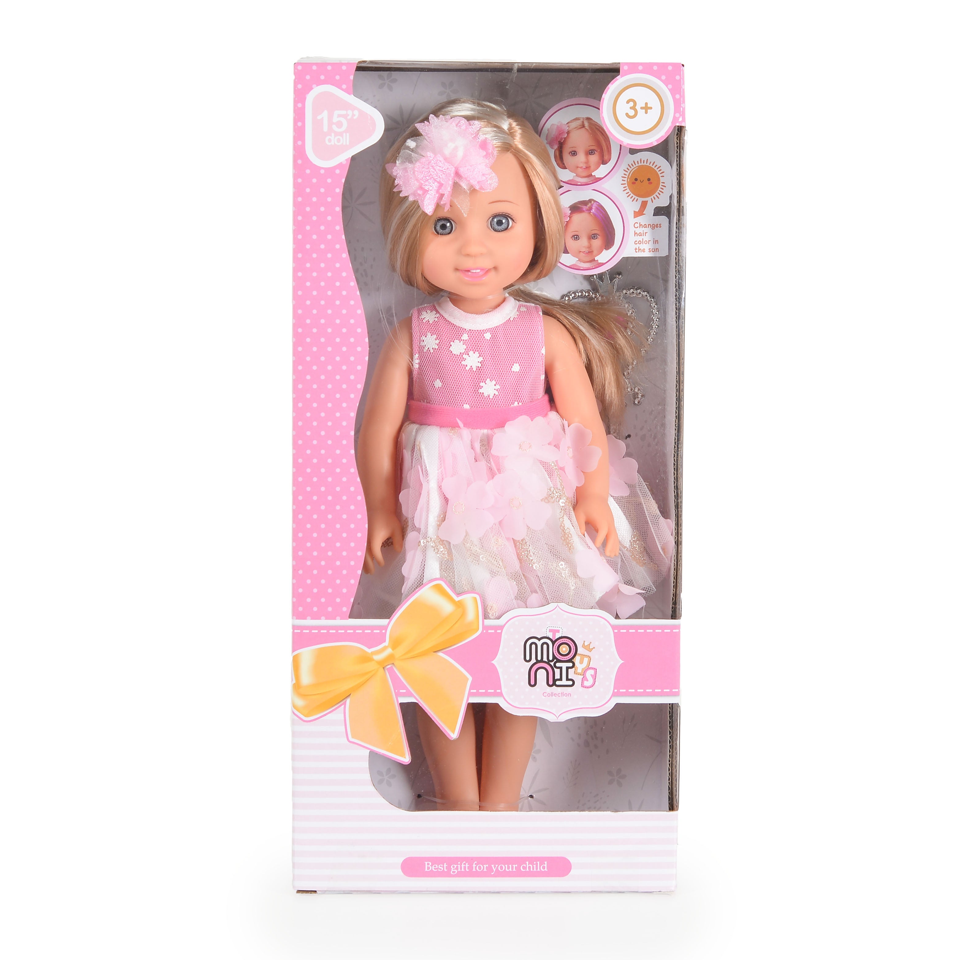 Moni Toys Кукла 38 cm Fairy Doll Sun розова LS1502-8