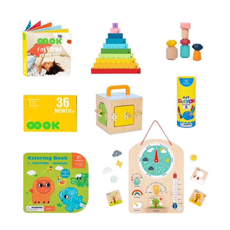 Tooky Toy Монтесори образователен Сет TK755