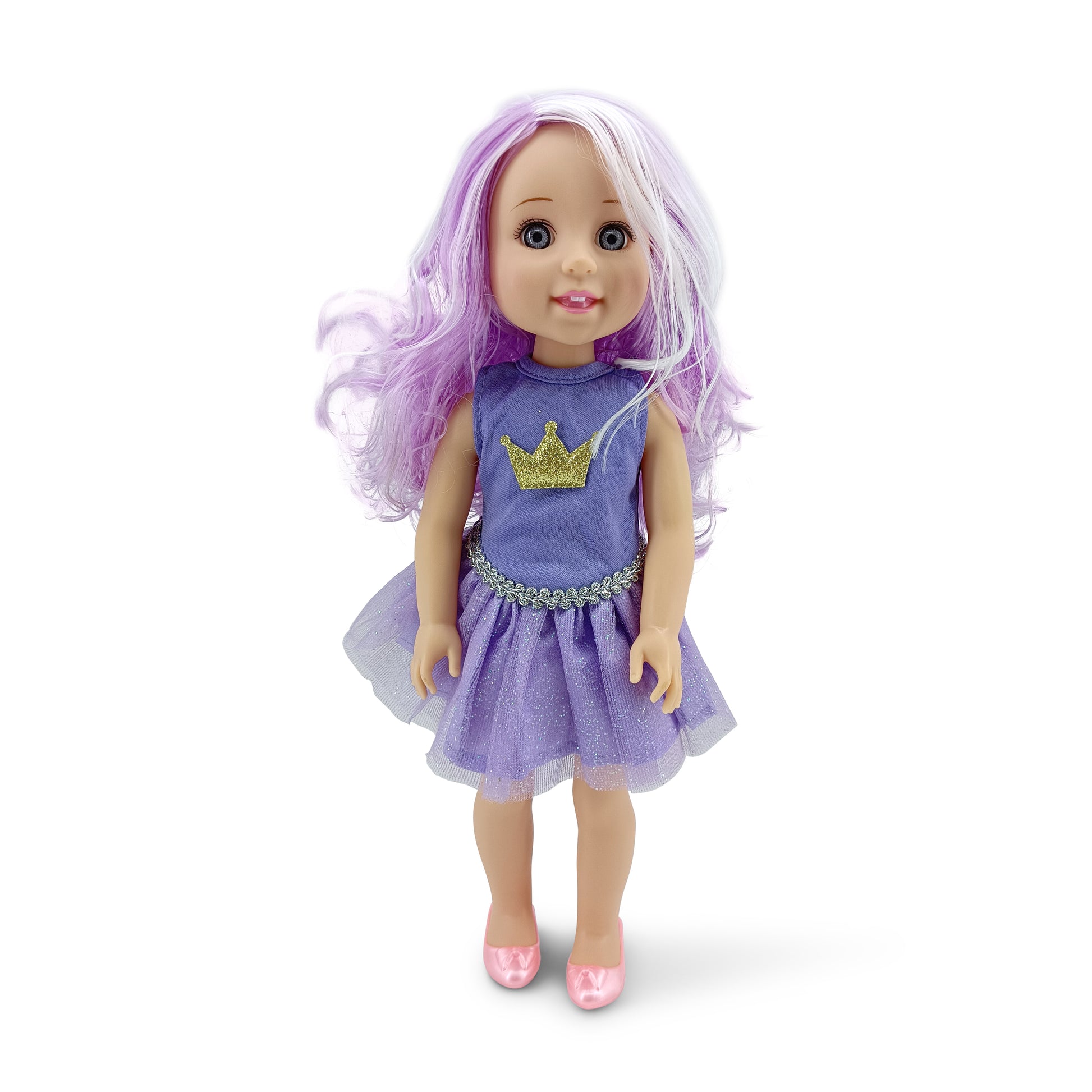 Moni Toys Кукла 38 cm Fairy Doll Sun лилава LS1502-5