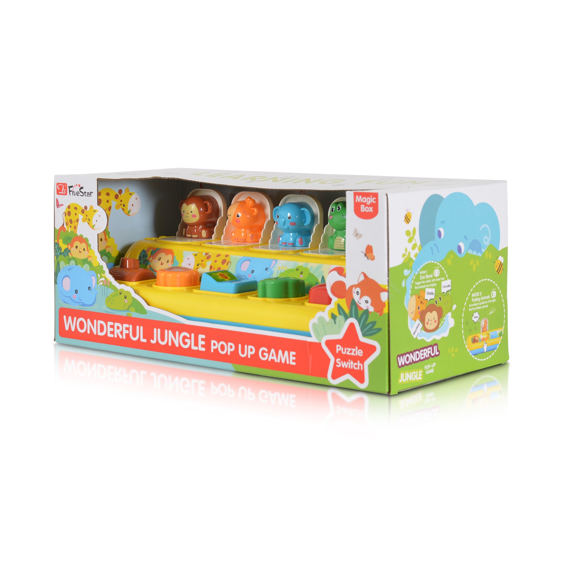 Fivestar Toys музикална Игра PopUp Jungle 35165