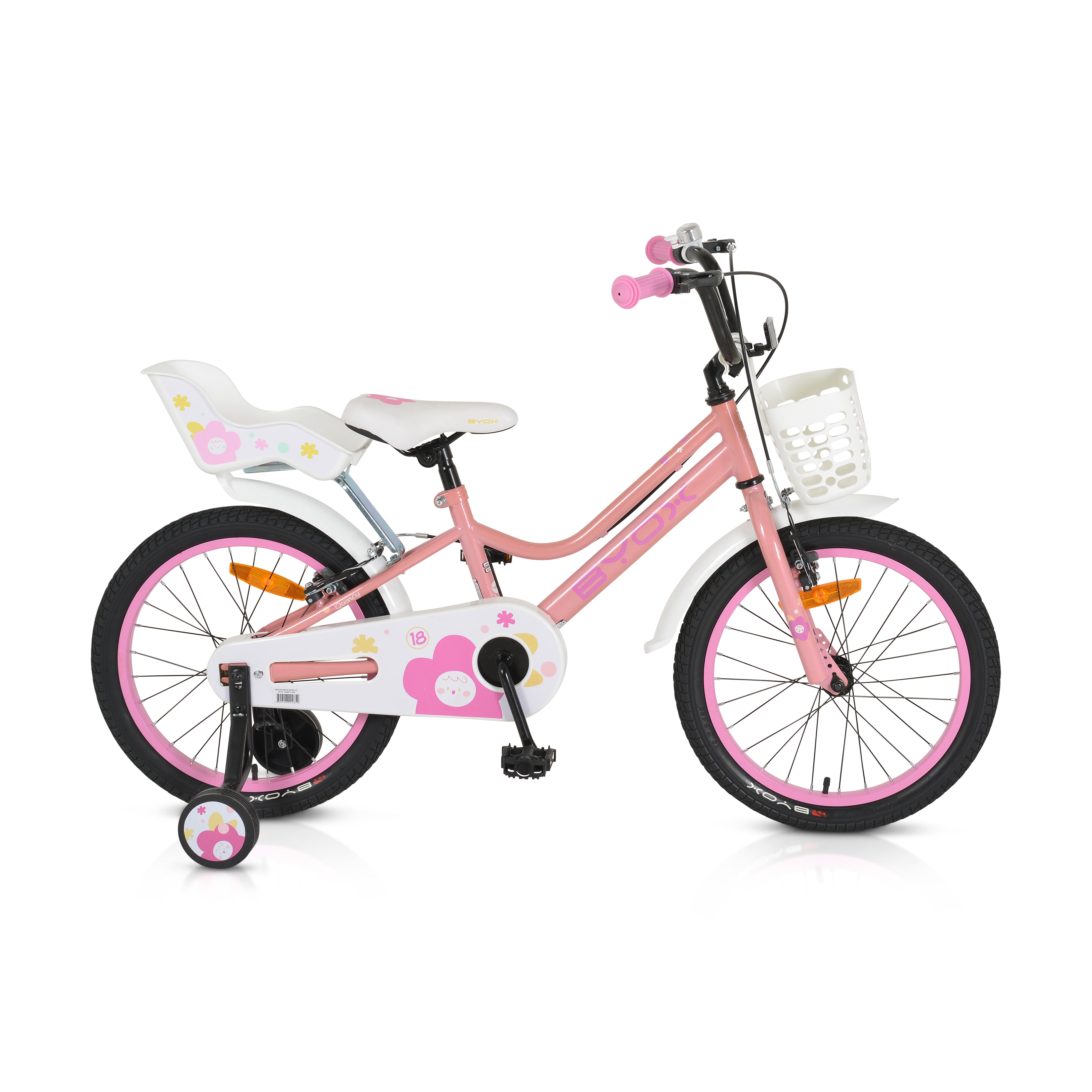 Byox Детски велосипед 18 Quincy pink