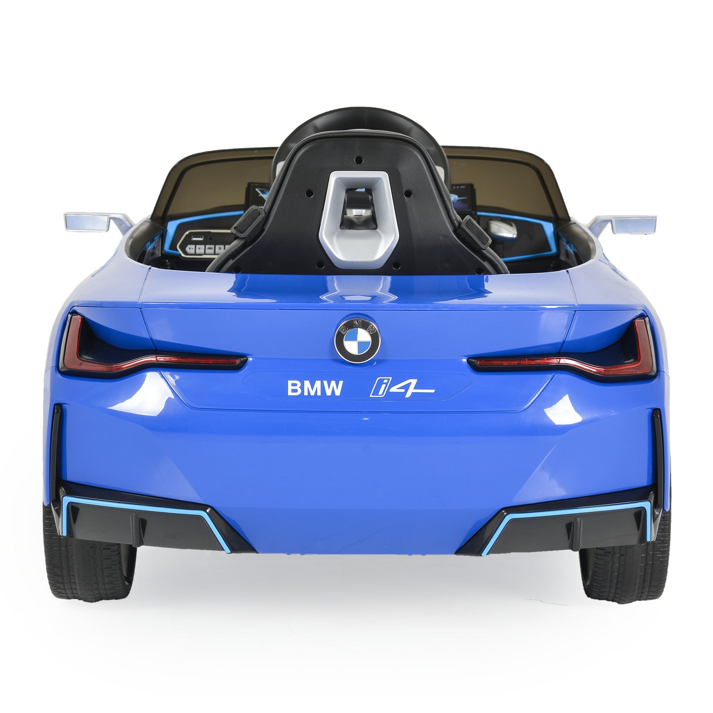 BMW Акумулаторна кола BMW i4 син