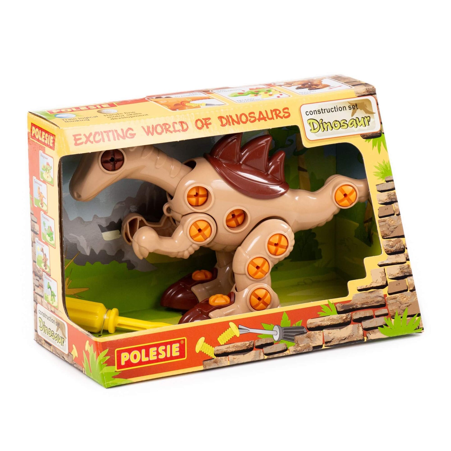 Polesie Toys Конструктор Динозавър Велоцираптор 76809