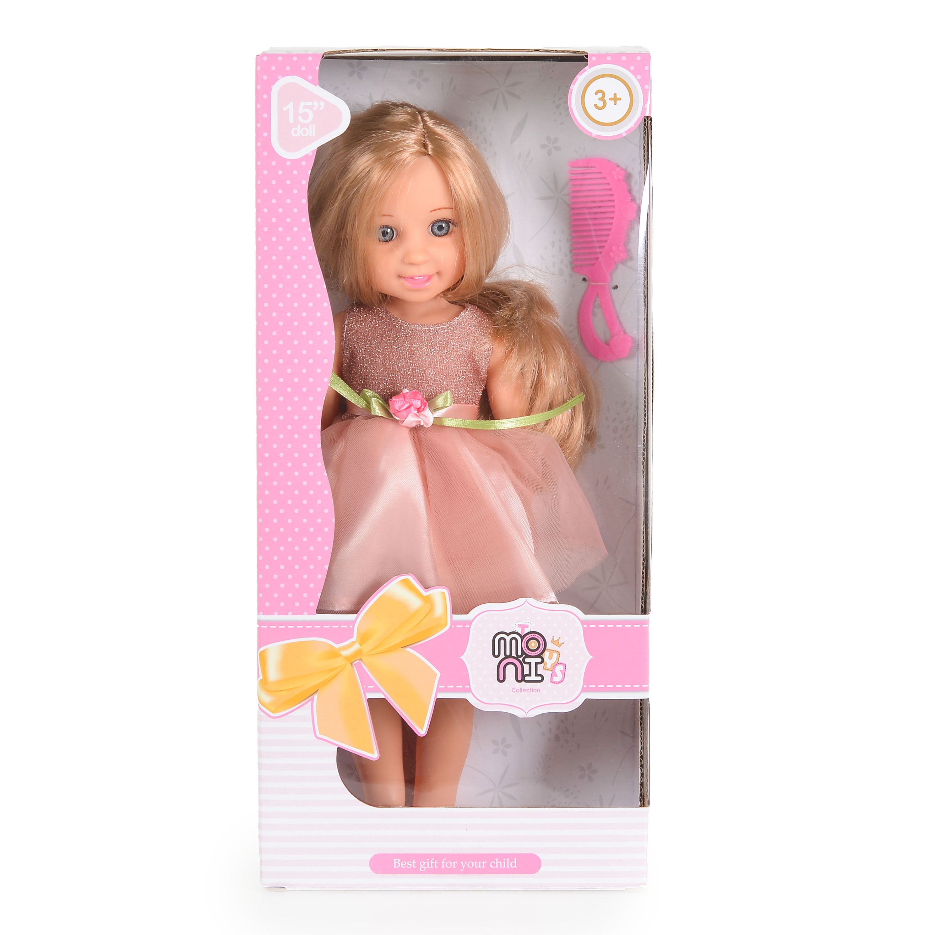 Moni Toys Кукла 38 cm Fairy Doll пудра LS1502-1