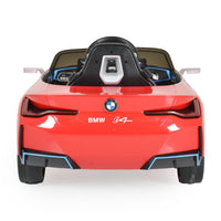 BMW Акумулаторна кола BMW i4 червен