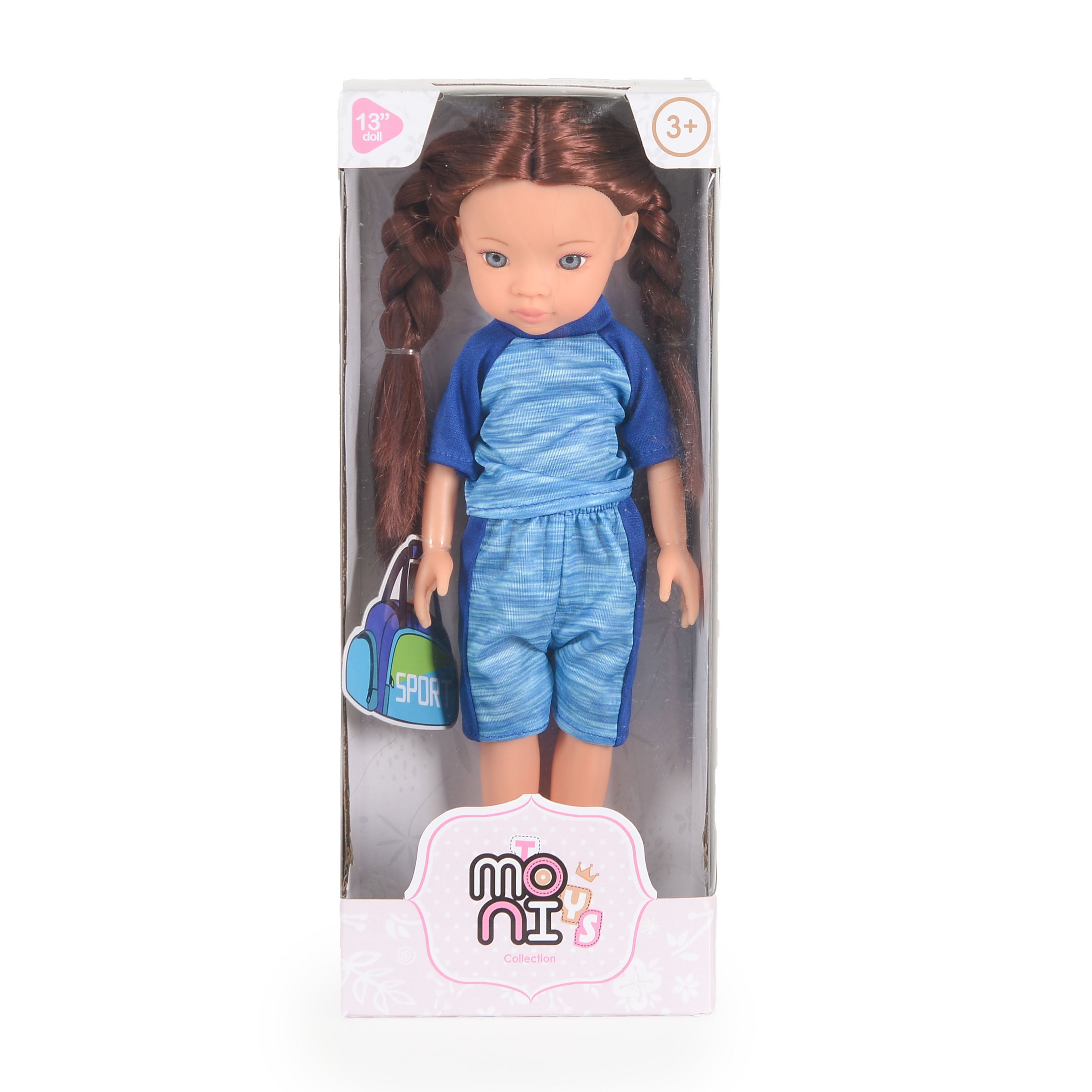 Moni Toys Кукла 33 cm Pretty Doll Sport LS1301