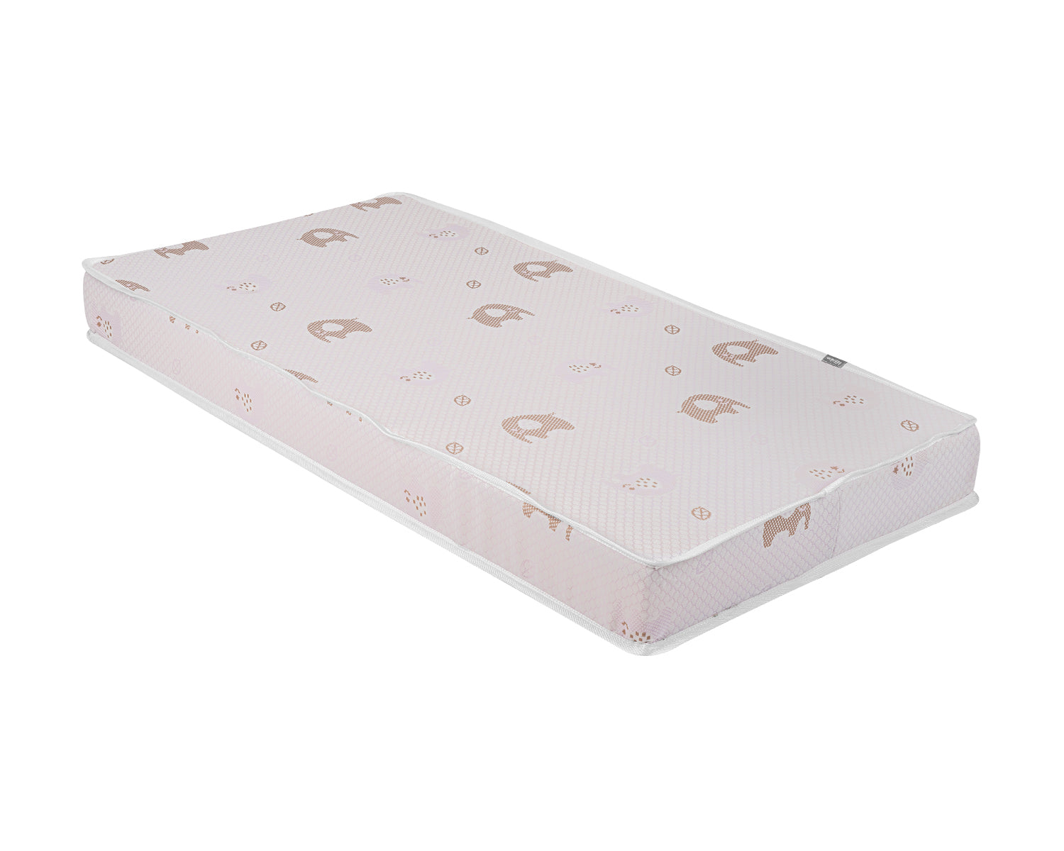 KikkaBoo Матрак Memory Comfort 60х120х12см Elephants Pink