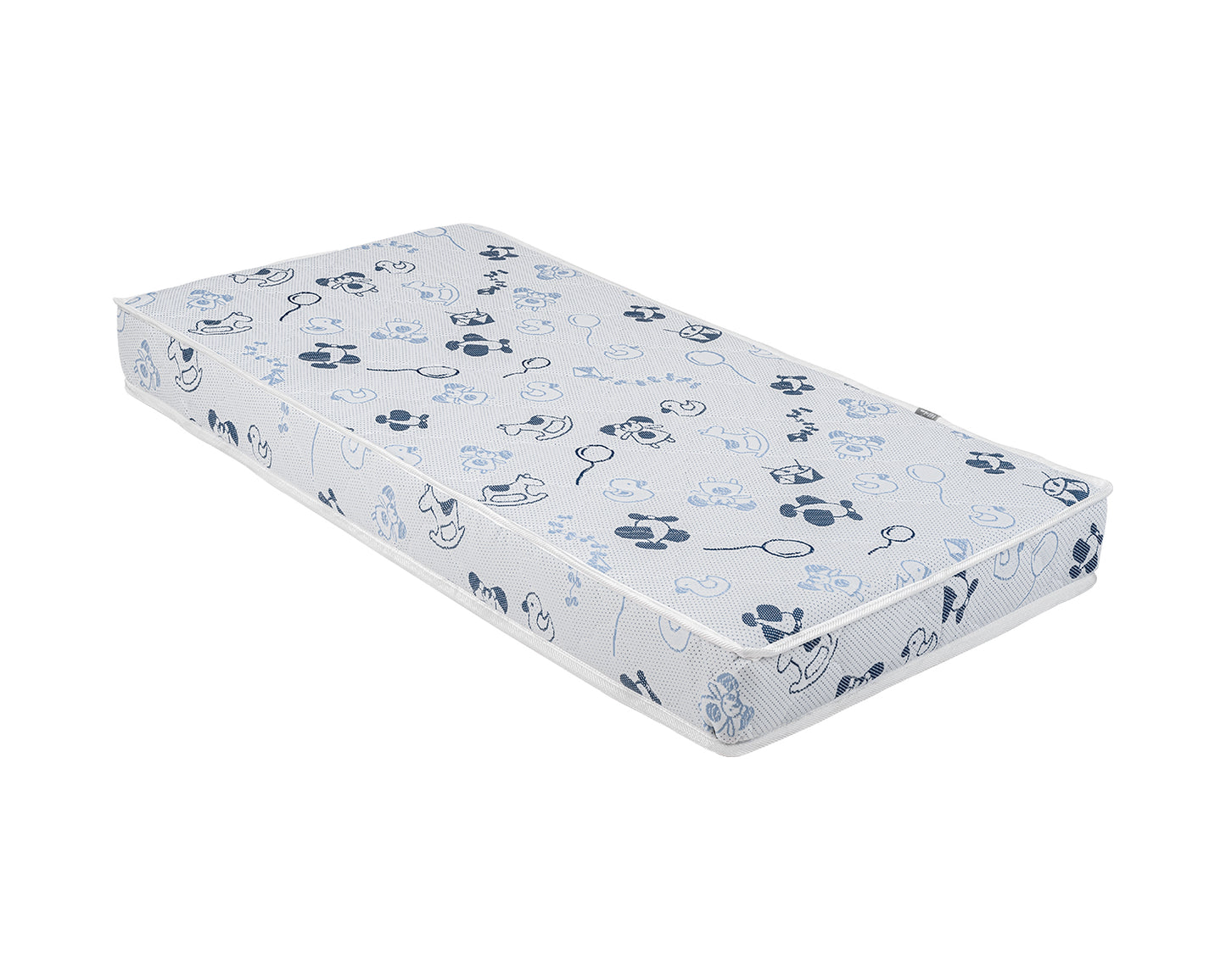 KikkaBoo Матрак Memory Comfort 70х140х12см Horses Blue