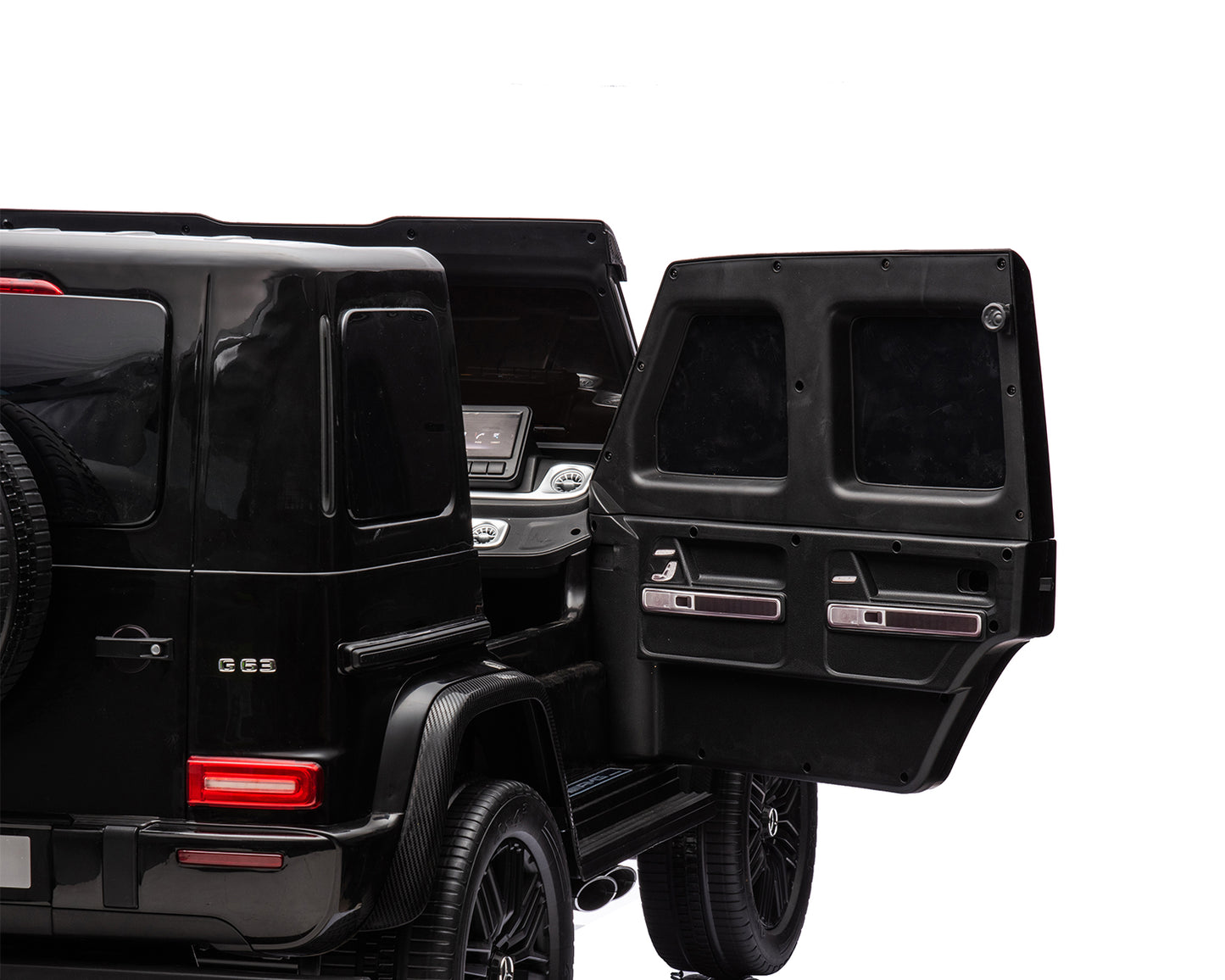 KikkaBoo Акумулаторна кола Licensed Mercedes Benz AMG G63 4*4 24V Black