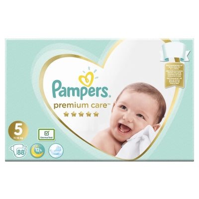 pampers premium care 5 88бр кашон valinokids