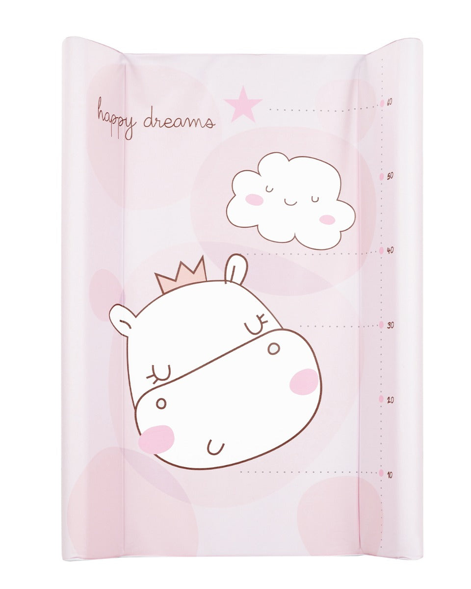 KikkaBoo Мека PVC подложка за повиване 70х50см Hippo Dreams