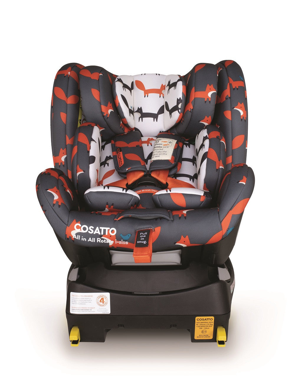 Cosatto CT5242 ALL in ALL Rotate I-Size Charcoal MR Fox столче