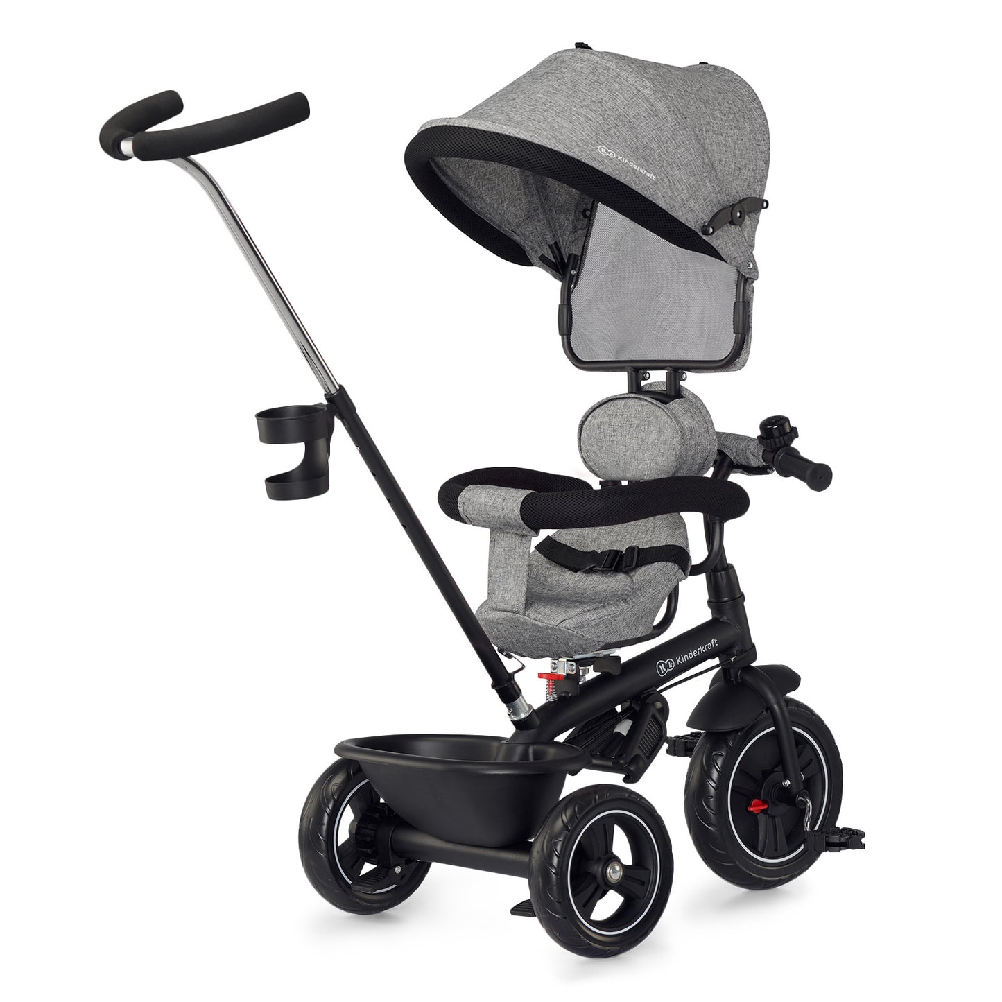 KinderKraft FREEWAY grey melange триколка KKRFRWAGRY0000