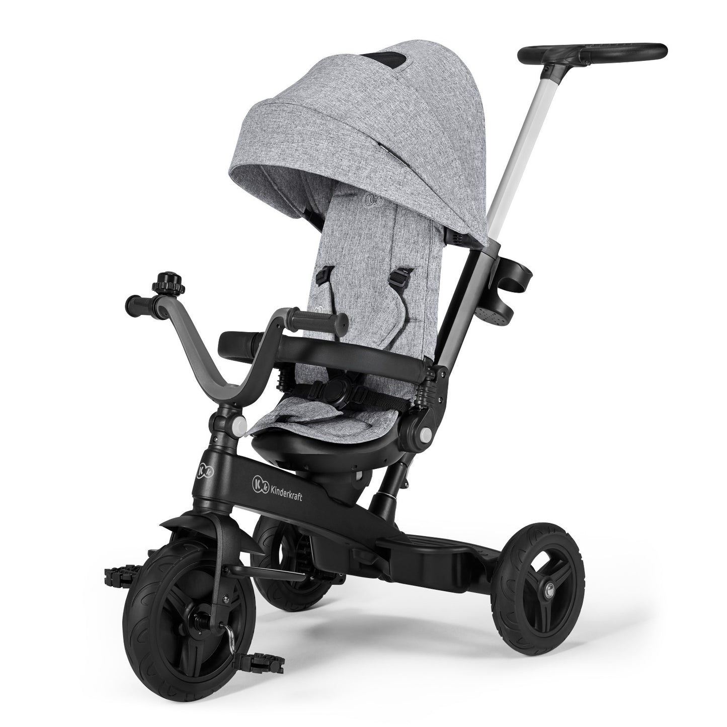 Kinderkraft TWIPPER триколка сива KRTWIP00GRY