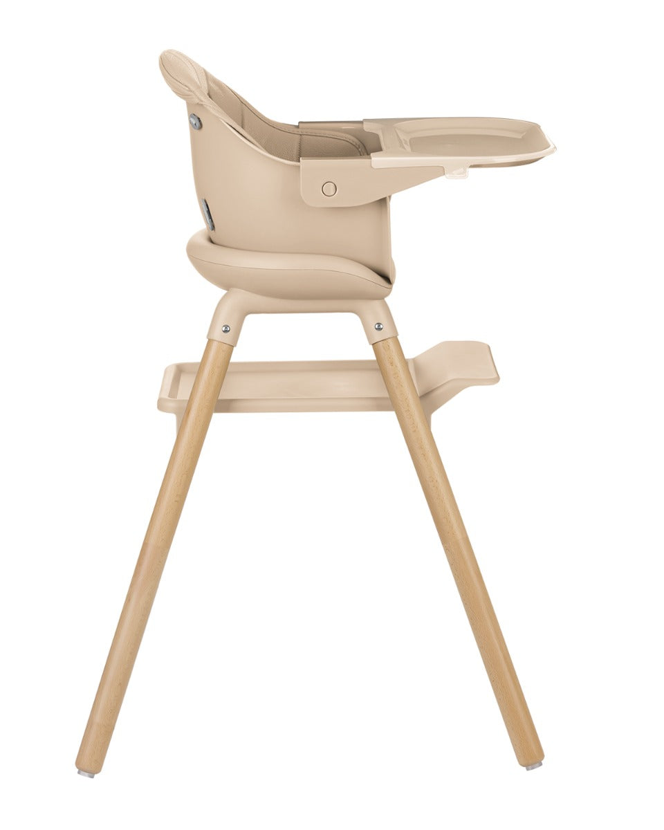 KikkaBoo Стол за хранене 6в1 Woody Beige 2024