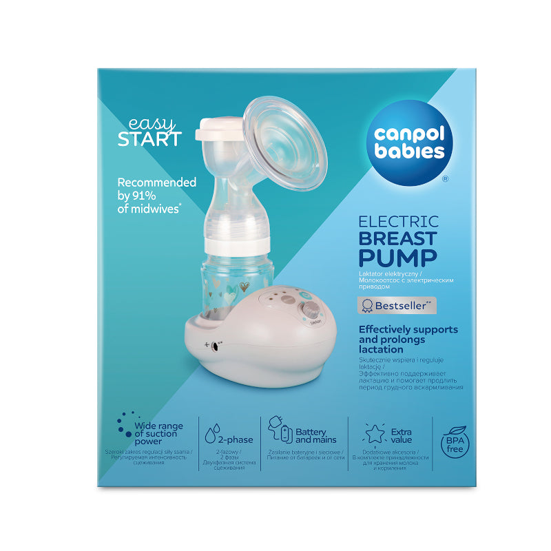 CANPOL BABIES Електрическа помпа за кърма Easy Start