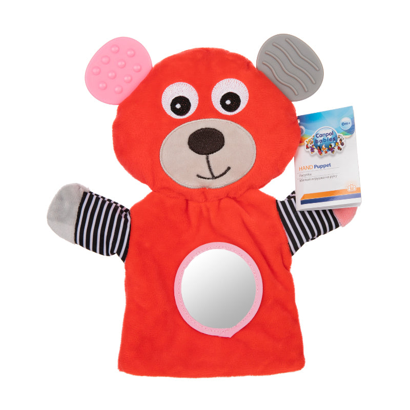 CANPOL BABIES Мека играчка за куклен театър BEARS, 0м+