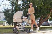 Moni Комбинирана детска количка Gigi деним