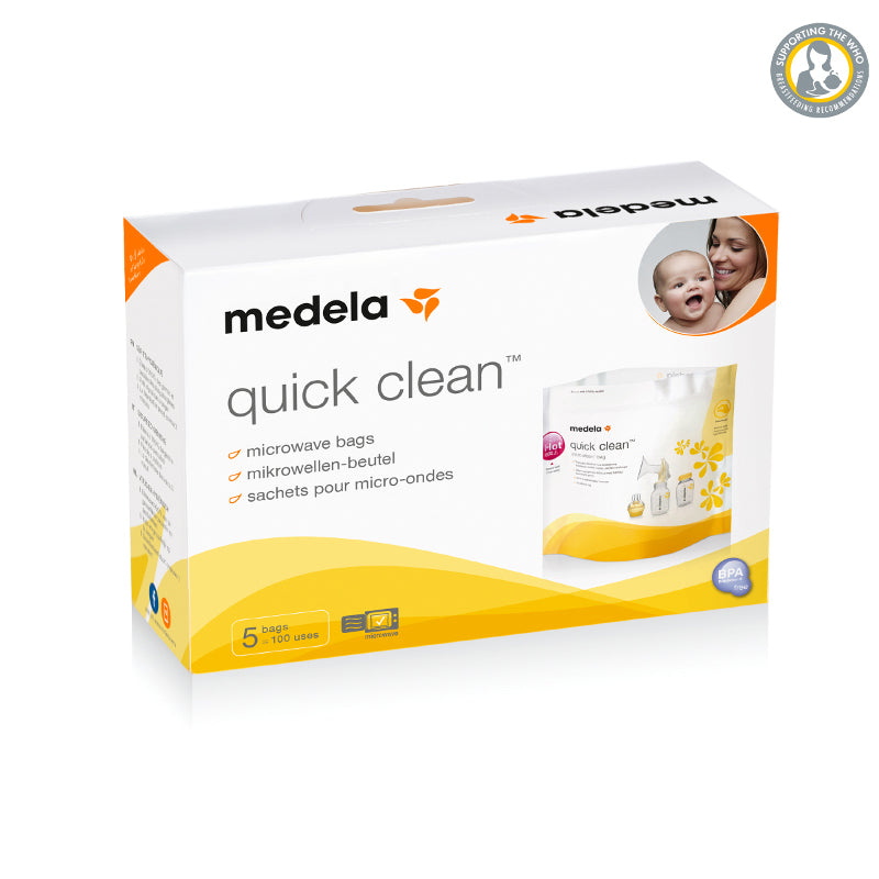 MEDELA Пликчета за стерилизиране в микровълнова Quick Clean 5 бр