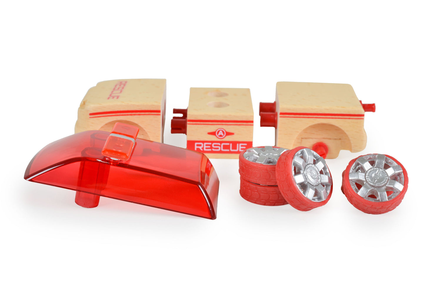 Automoblox Дървени коли Mini 3-Pack rescue vehicles 53106