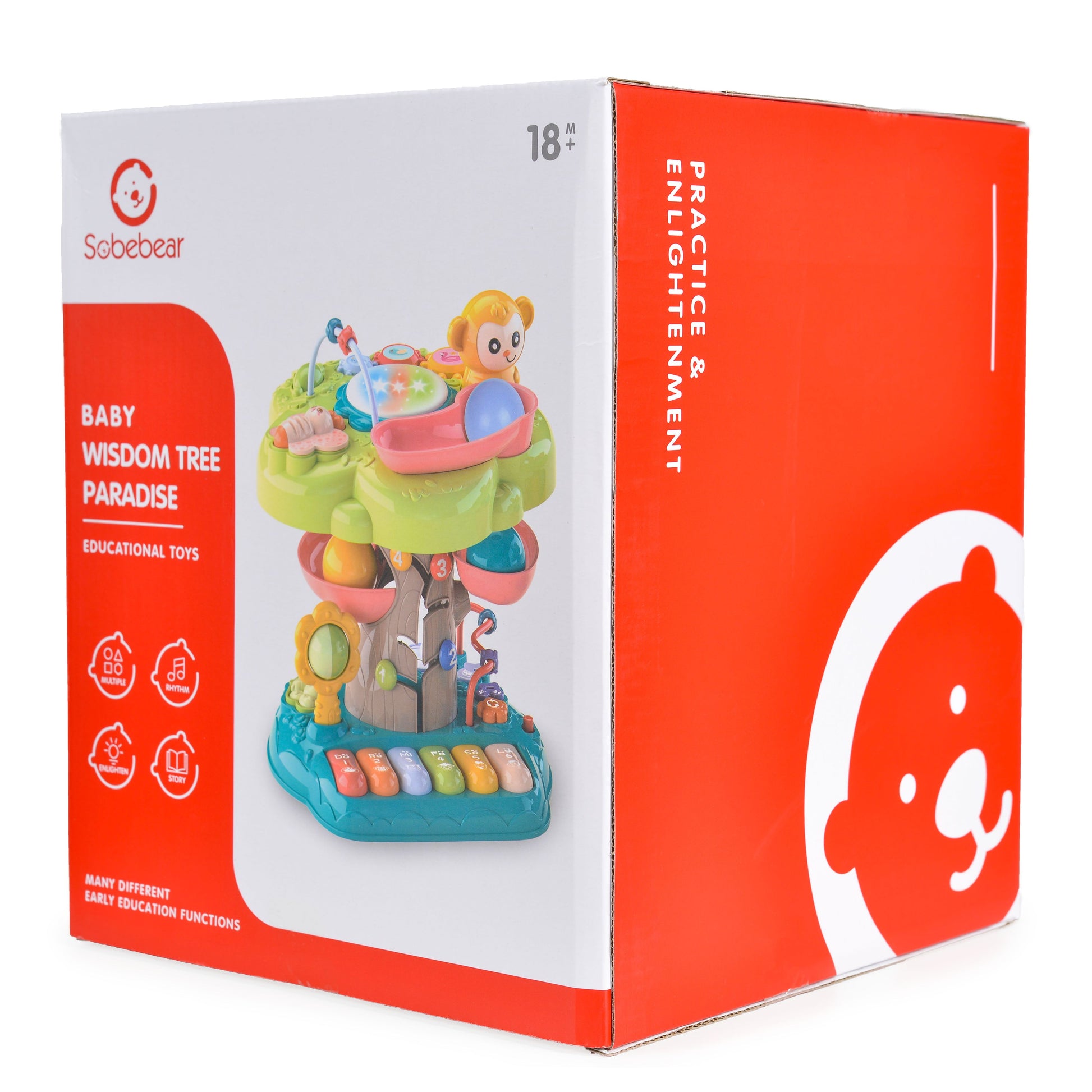 Sobebear Музикална играчка Wisdom Tree Paradise YL605