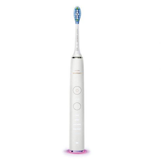 Philips Sonicare ЕЛ. ЧЕТКА ЗА ЗЪБИ DIAMOND CLEAN Smart HX9901/03  - бял + 1 глава + чаша