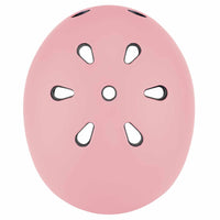 Globber Детска каска за колело и тротинетка Globber, 45-51 см, пастелно розова