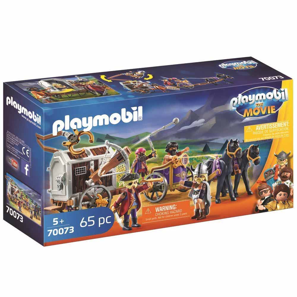 Playmobil Детски конструктор Playmobil, Чарли със затворническия вагон