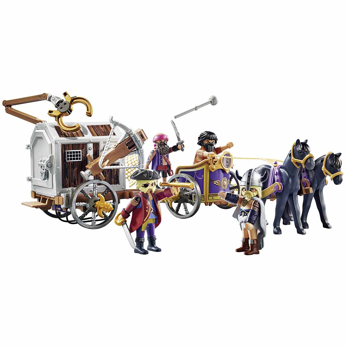 Playmobil Детски конструктор Playmobil, Чарли със затворническия вагон