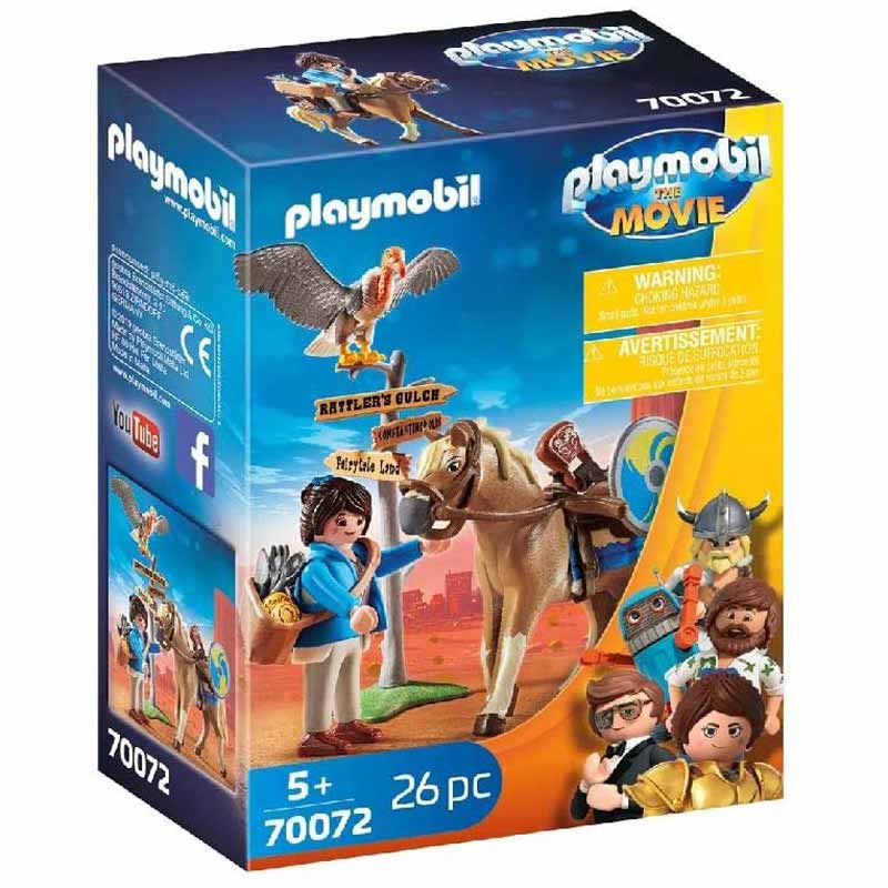 Playmobil Детски конструктор Playmobil, Марла с кон