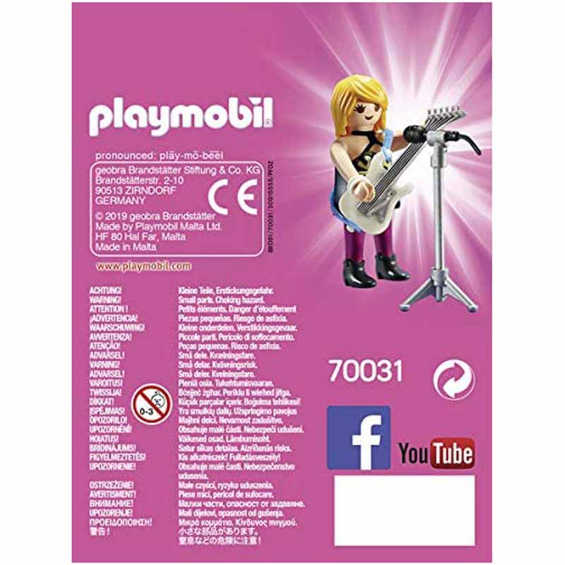 Playmobil Детски конструктор Playmobil, Рок звезда