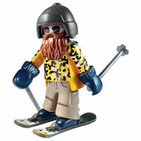 Playmobil Детски конструктор Playmobil, Скиор със ски