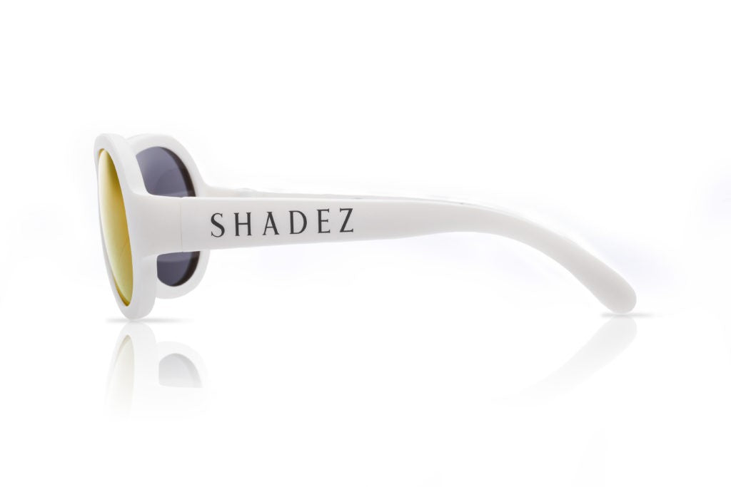 Shadez Детски слънчеви очила Shadez Classics за 7+ години бели