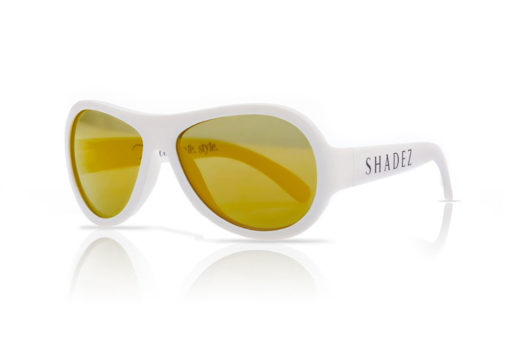 Shadez Детски слънчеви очила Shadez Classics за 7+ години бели