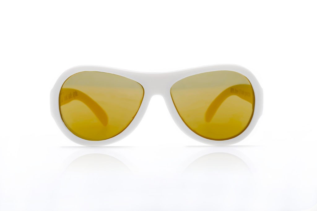 Shadez Детски слънчеви очила Shadez Classics за 7+ години бели